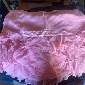 Pink Mini Skirt ( L)